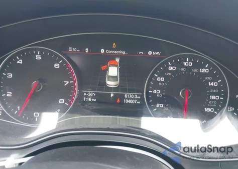 2014 Audi A6 2.0T Premium z USA, uszkodzony, nr VIN WAUGFAFC7EN140090